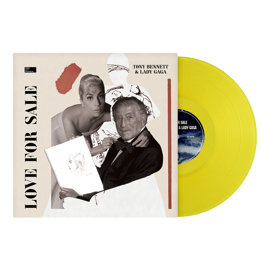 Lady Gaga Tony Bennett ￼ Love for sale ￼ Lady Gaga - Love For Sale (Yellow LP) by Lady Gaga & Tony Bennett