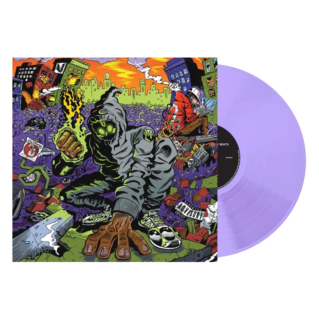 Denzel Curry X Kenny Beats – Unlocked, Australian Exclusive Purple Translucent Vinyl LP Denzel Curry X Kenny Beats – Unlocked, Australian Exclusive Purple Translucent Vinyl LP