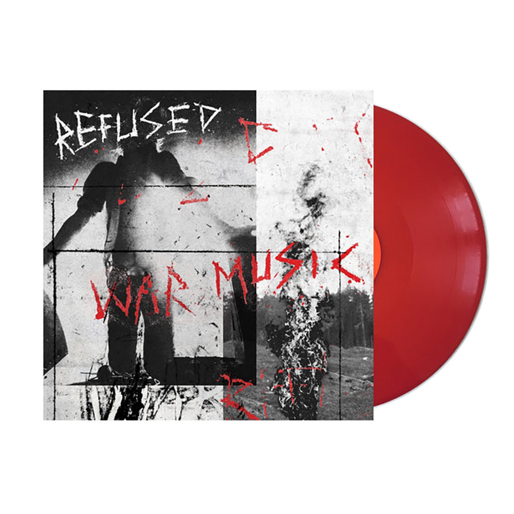 Refused - War Music (Limited Edition Bright Red Opaque LP) by