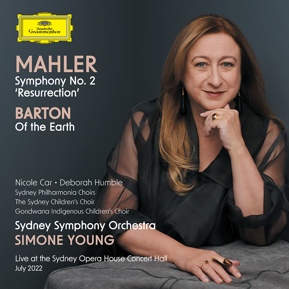 Simone Young Mahler: Symphony No. 2, Barton: Of the Earth (2LP) Flat Cover