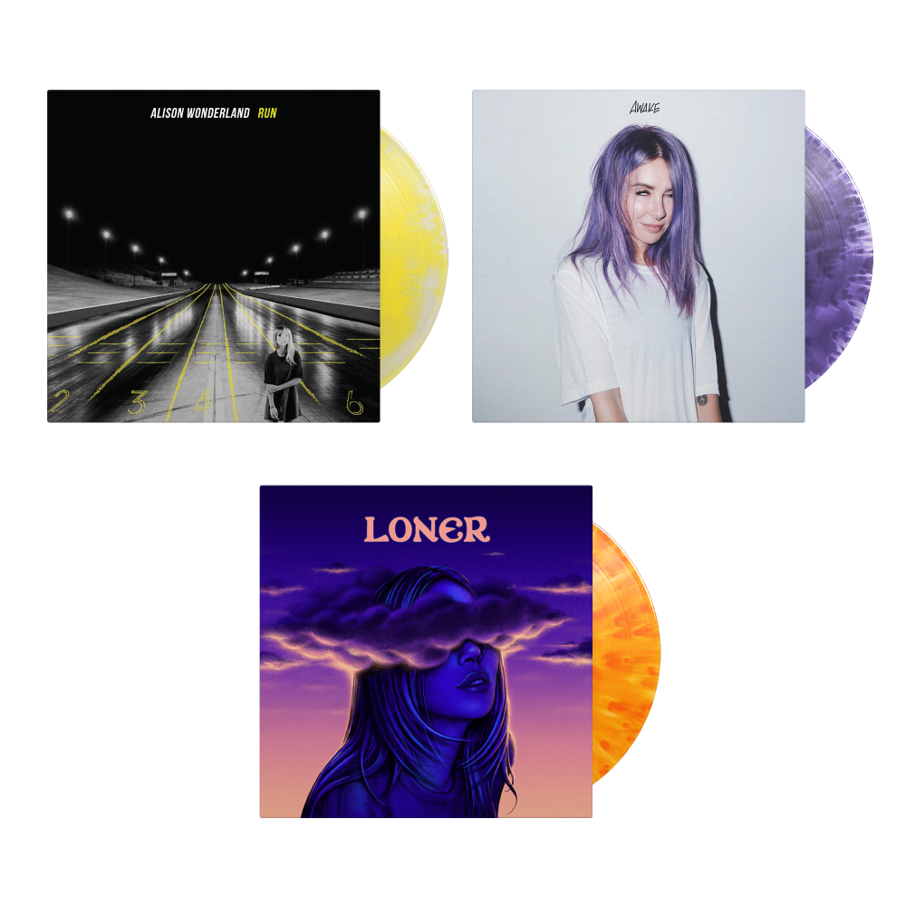 Alison Wonderland 'Trinity' Vinyl Box Set Box Set 3 Vinyls