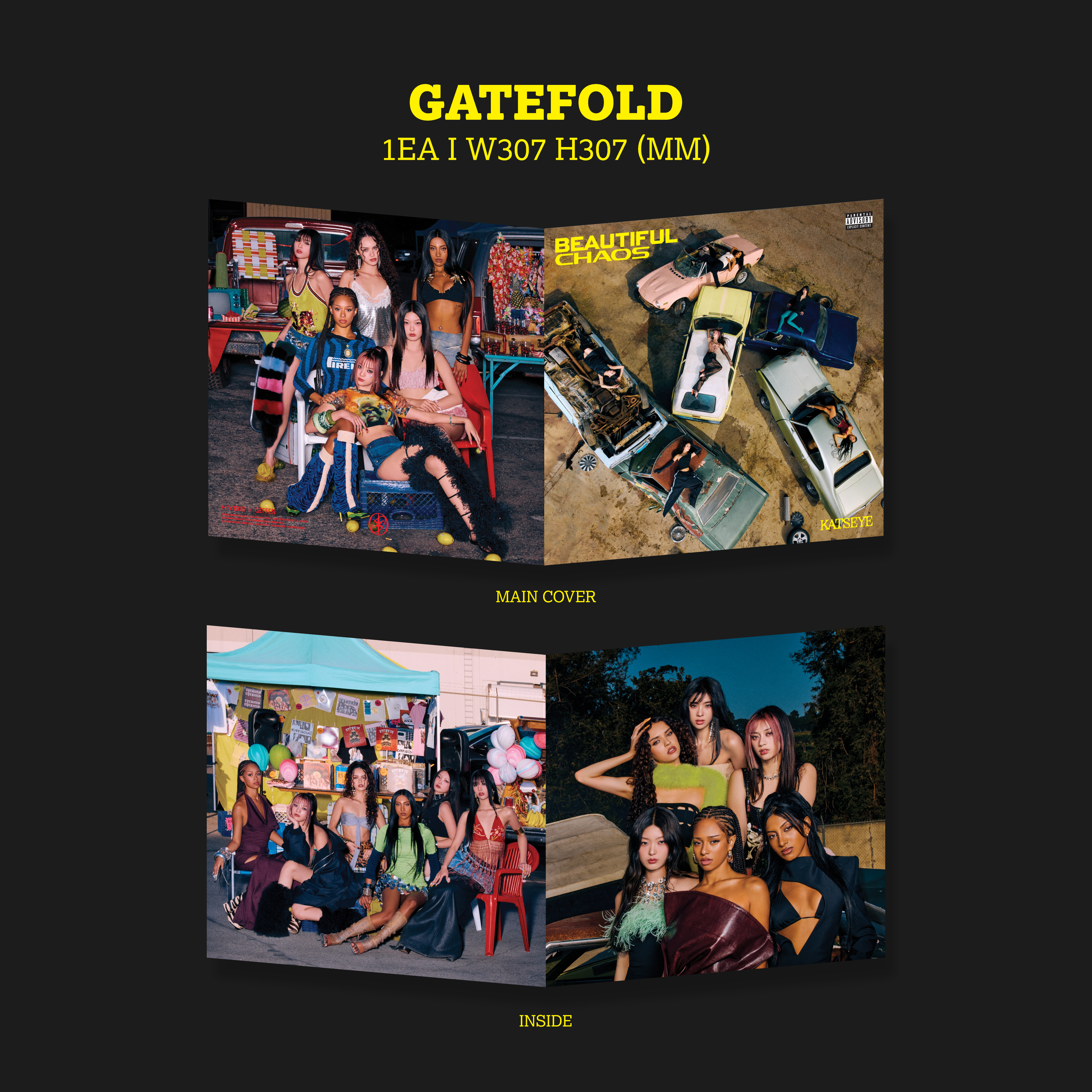BEAUTIFUL CHAOS (Coloured LP) Gatefold