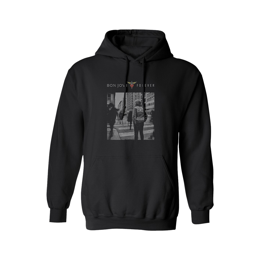 Bon Jovi Forever Hoodie in Black