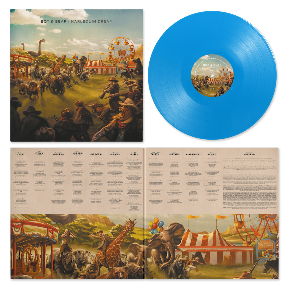 Harlequin Dream (Limited Edition 10th Anniversary Blue LP) Expanded Packshot