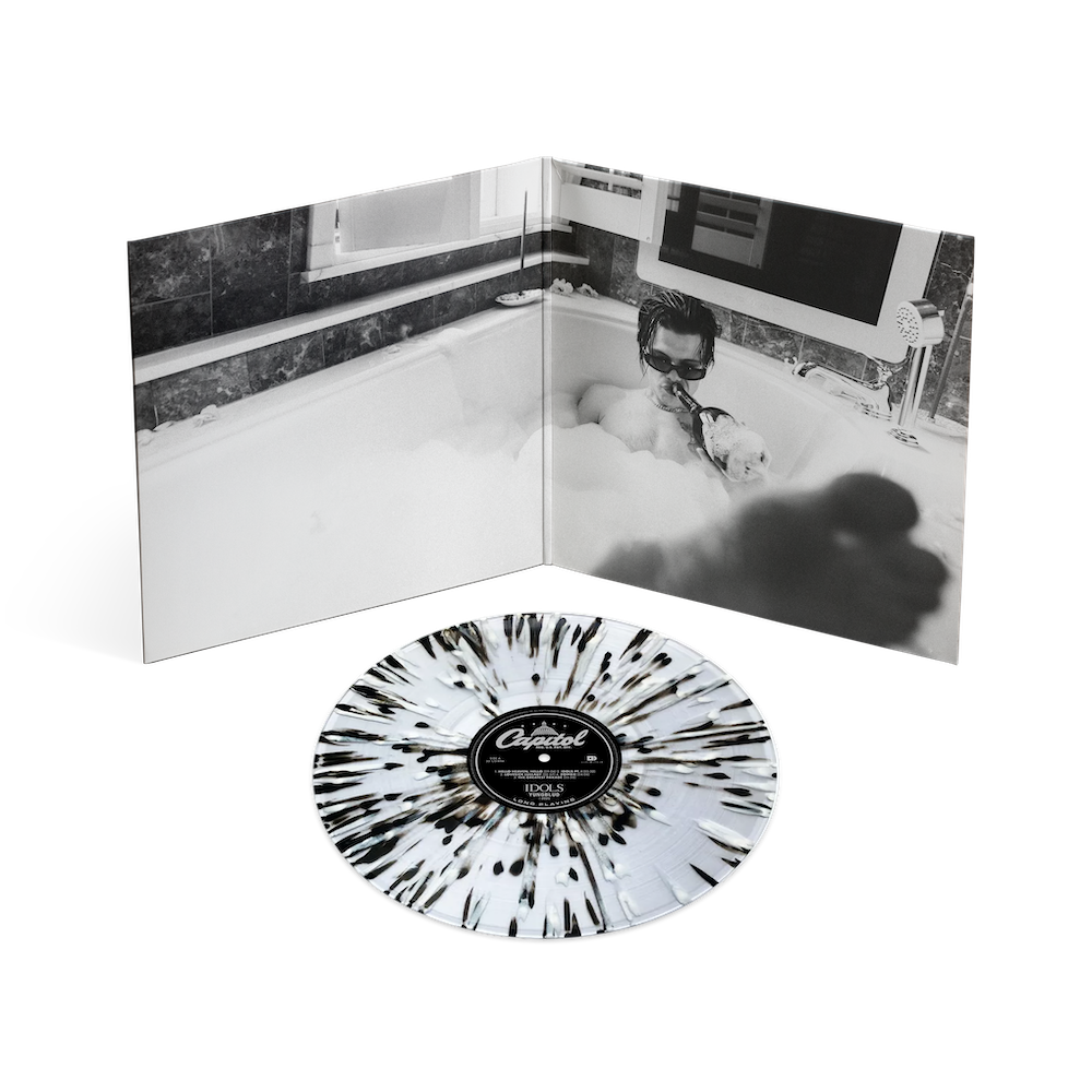 Idols (“Shattered State” Splatter Deluxe LP) Gatefold and Disc