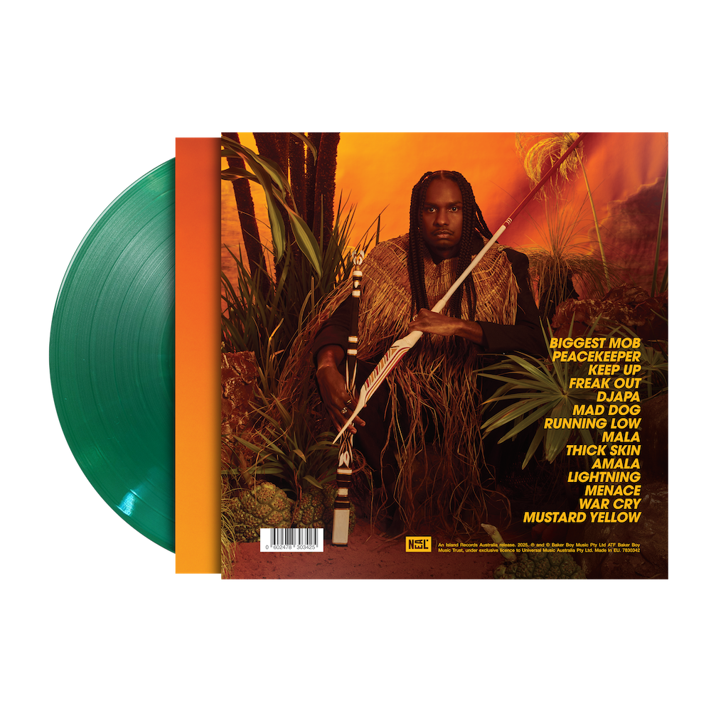 DJANDJAY (Green LP) Back