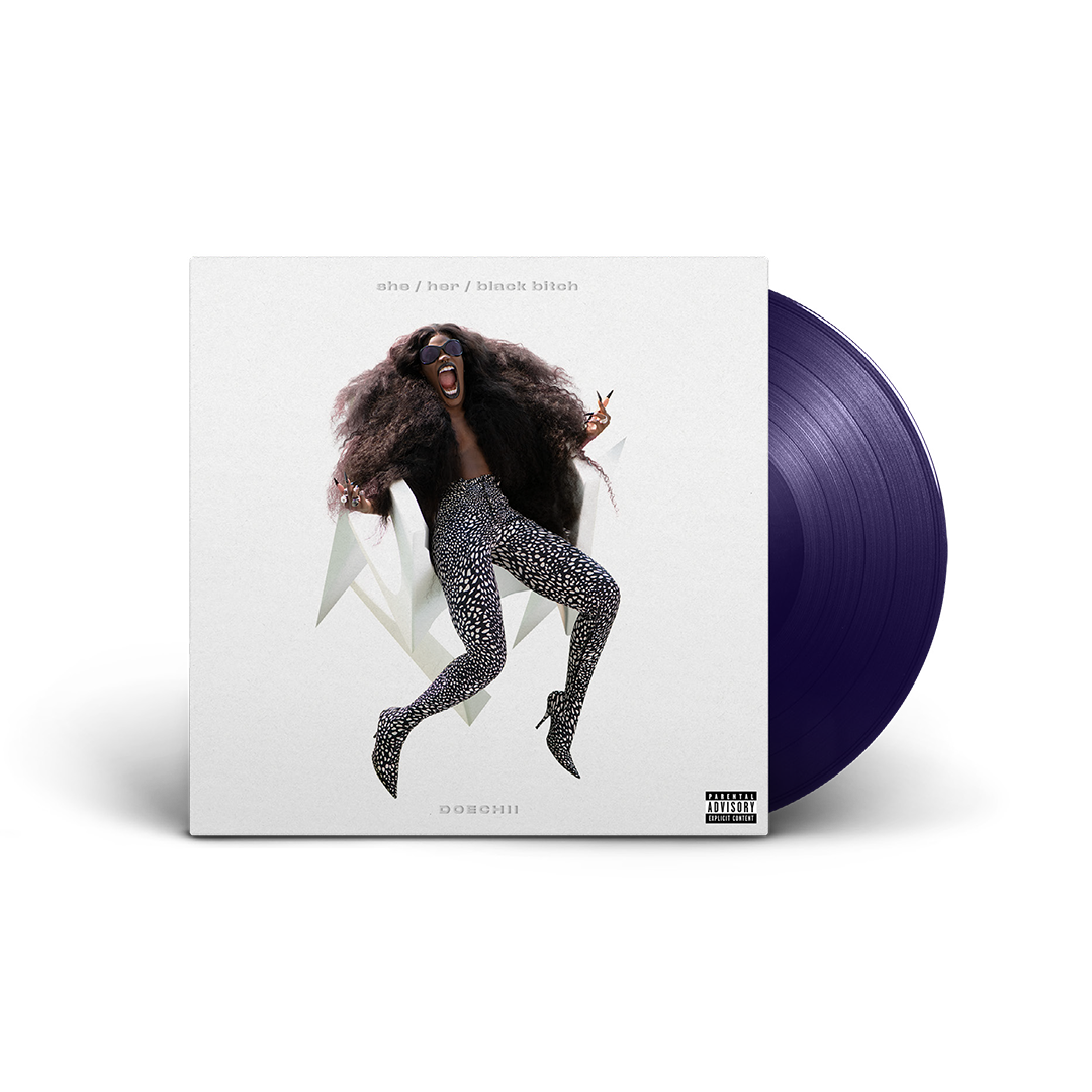 SHE/HER/BLACKBITCH (Dark Indigo 12" LP)
