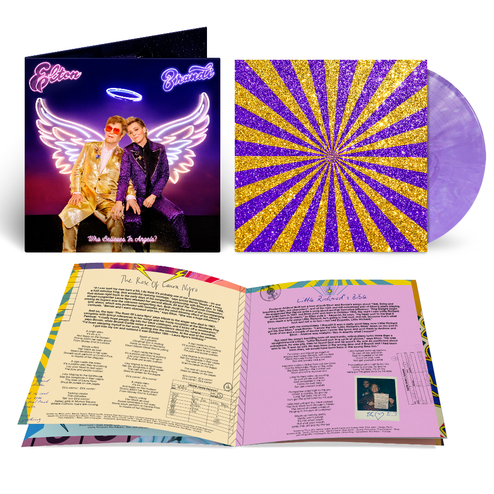 Who Believes In Angels? (Exclusive Purple Marble LP) Exploded Packshot