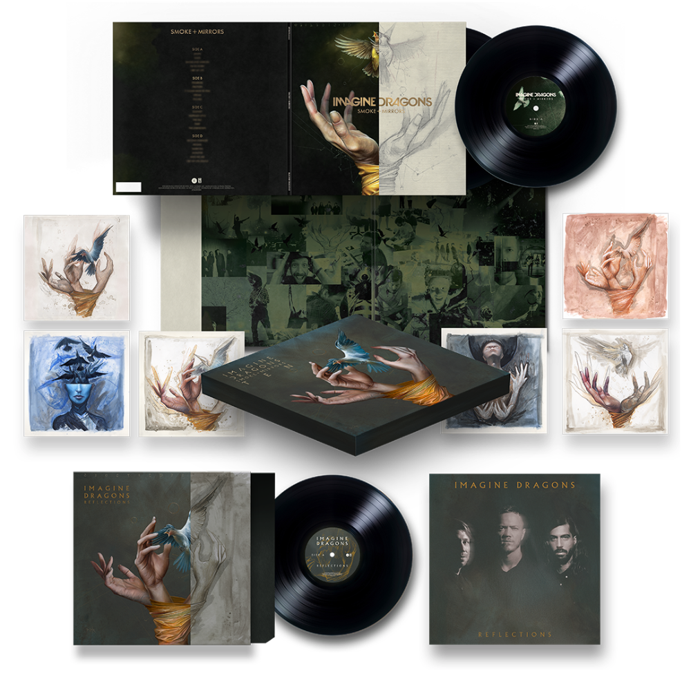 Imagine Dragons - Smoke + Mirrors Ten (Black 3LP Box Set) ackshot