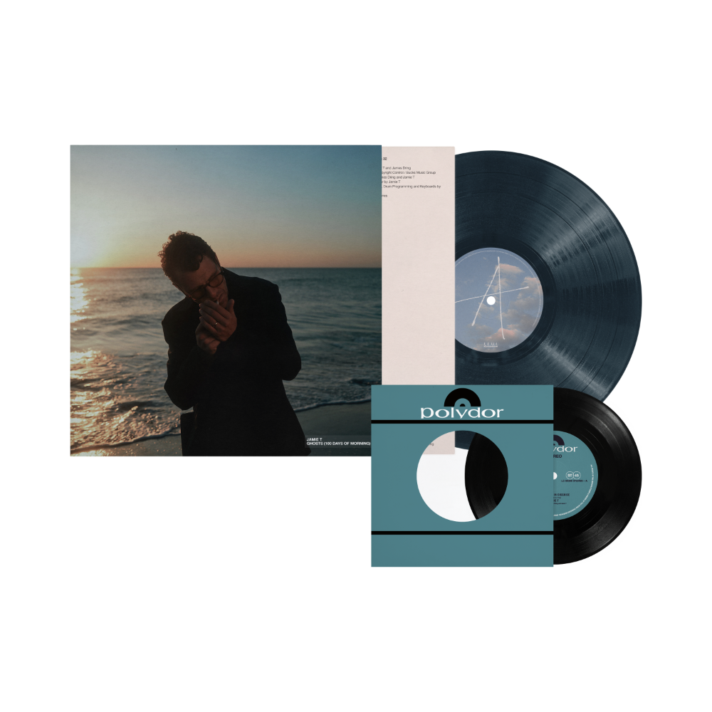 Ghosts (100 Days of Morning) Exclusive Alt Cover Blue LP + 7"