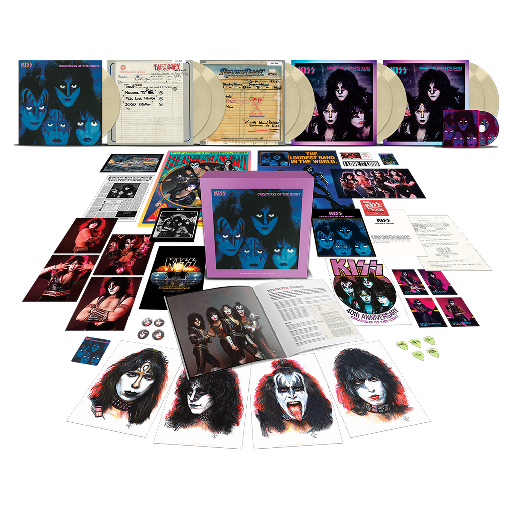 Creatures Of The Night 40th Anniversary (Super Deluxe Glow In The Dark 9LP)