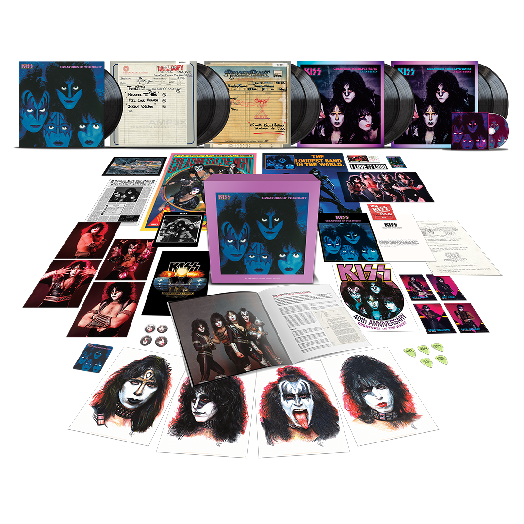 Creatures Of The Night 40th Anniversary (Super Deluxe 9LP)