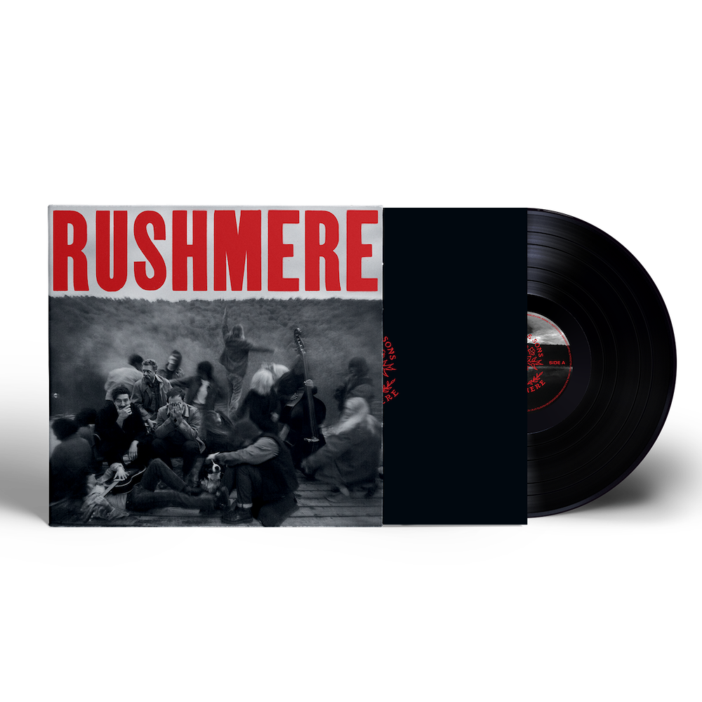 Mumford & Sons RUSHMERE (Recycled Black LP) packshot