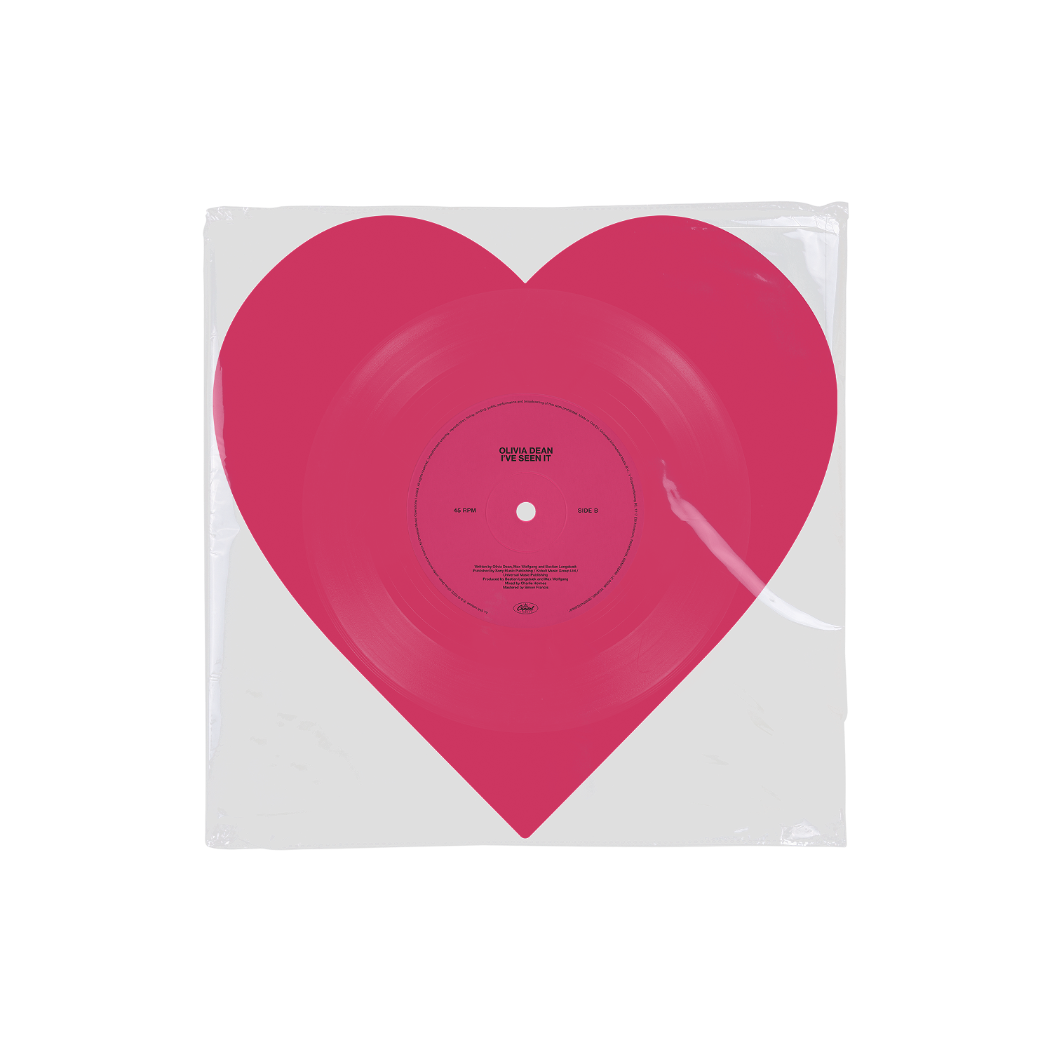 So Easy (To Fall In Love)/I've Seen It Heart Shaped (10" Single) back