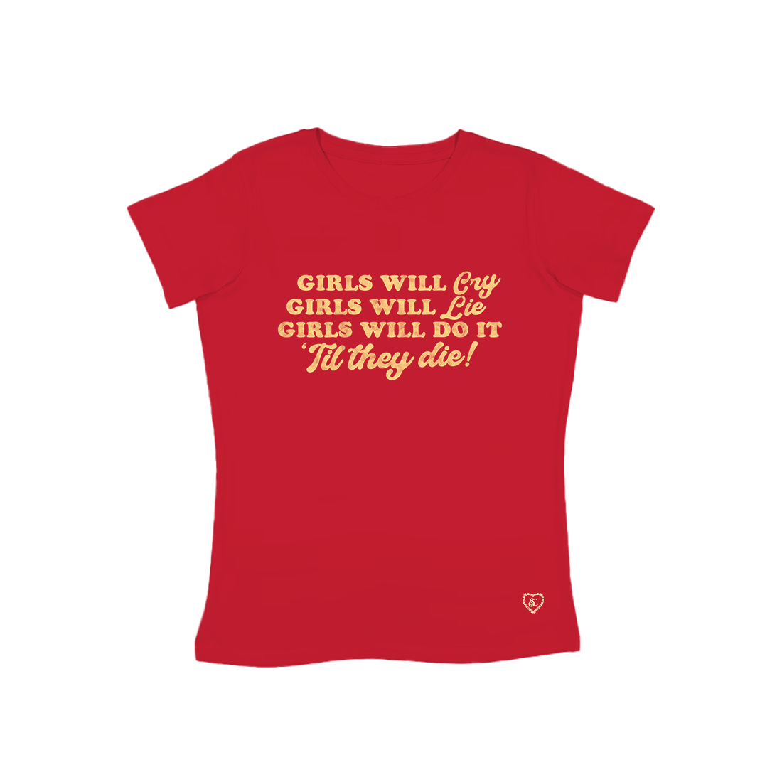 Girls Will Cry Baby Tee