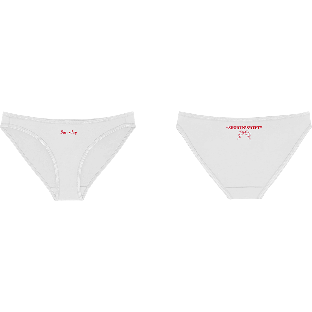 Short n' Sweet Underwear Set Saturday