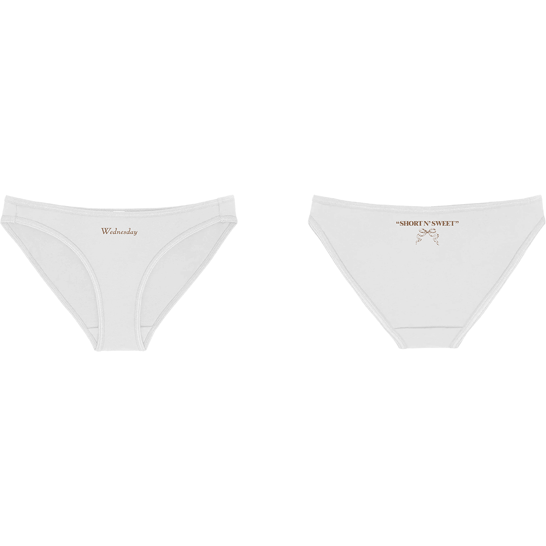 Short n' Sweet Underwear Set Wednesday