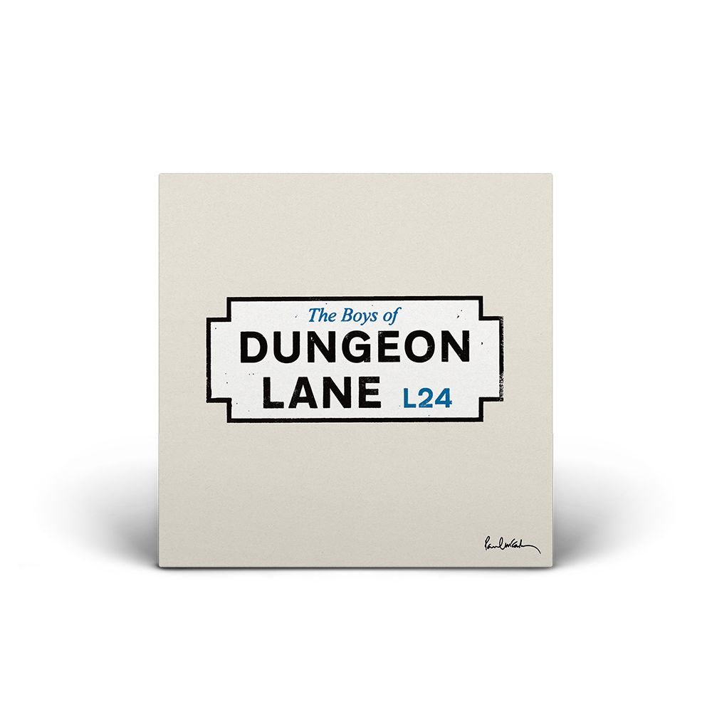 The Boys of Dungeon Lane (Exclusive Blue LP) Front Cover
