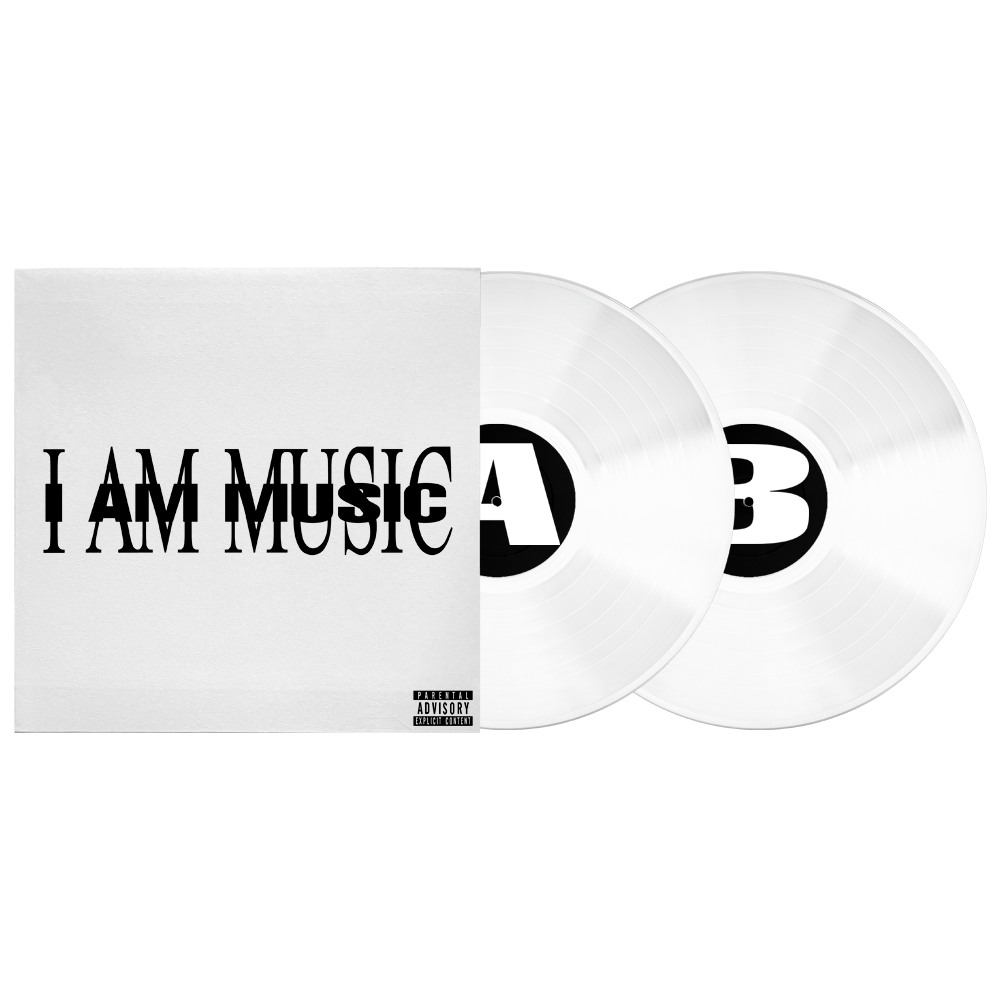 MUSIC (Standard White 2LP) Packshot