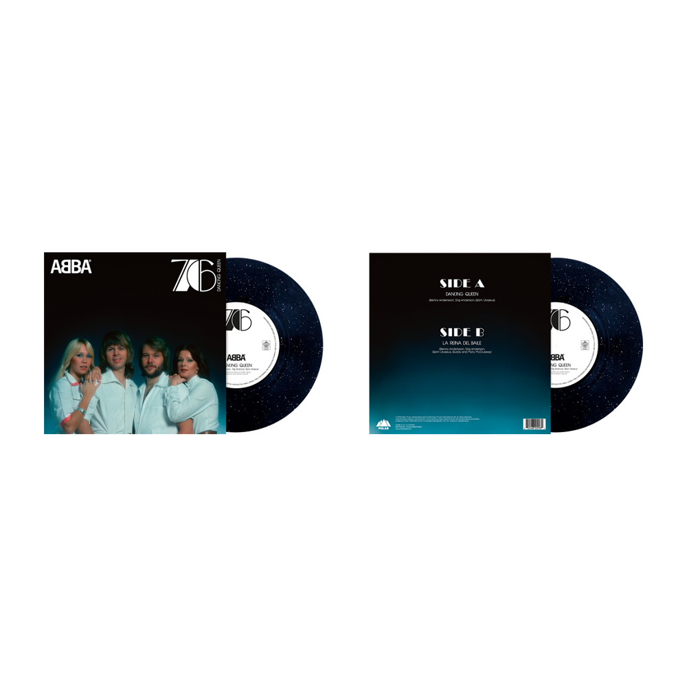 Dancing Queen (50th Anniversary Edition 10") Front and Back Cover