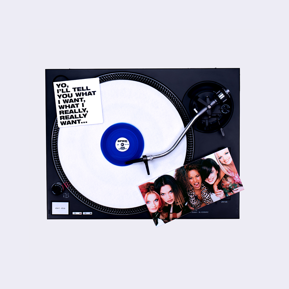 Wannabe (Tiny Vinyl LP) Player