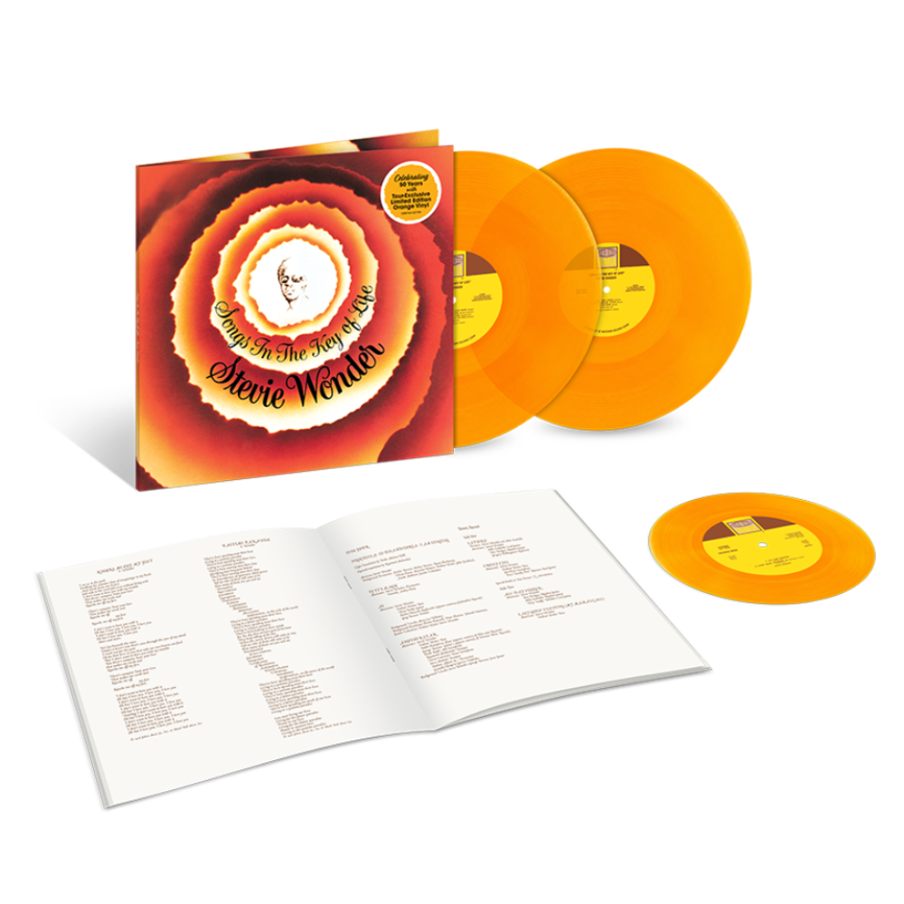 Songs in the Key of Life (Exclusive 50th Anniversary Orange 2LP + 7")