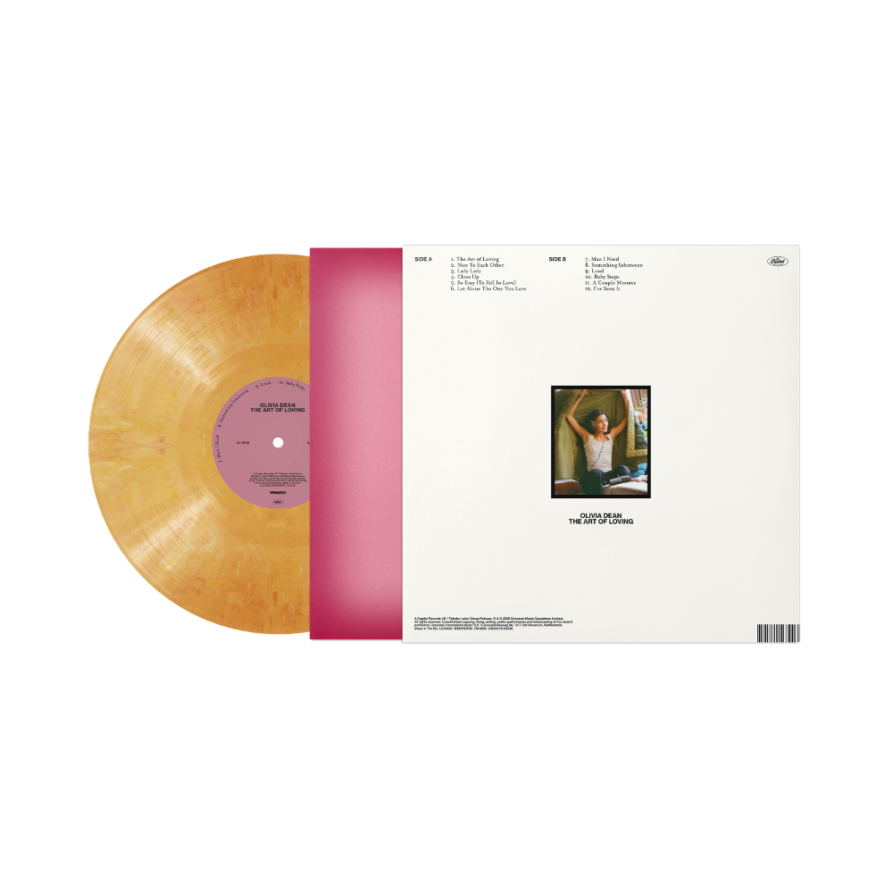The Art Of Loving (Alt Cover Orange LP) Back