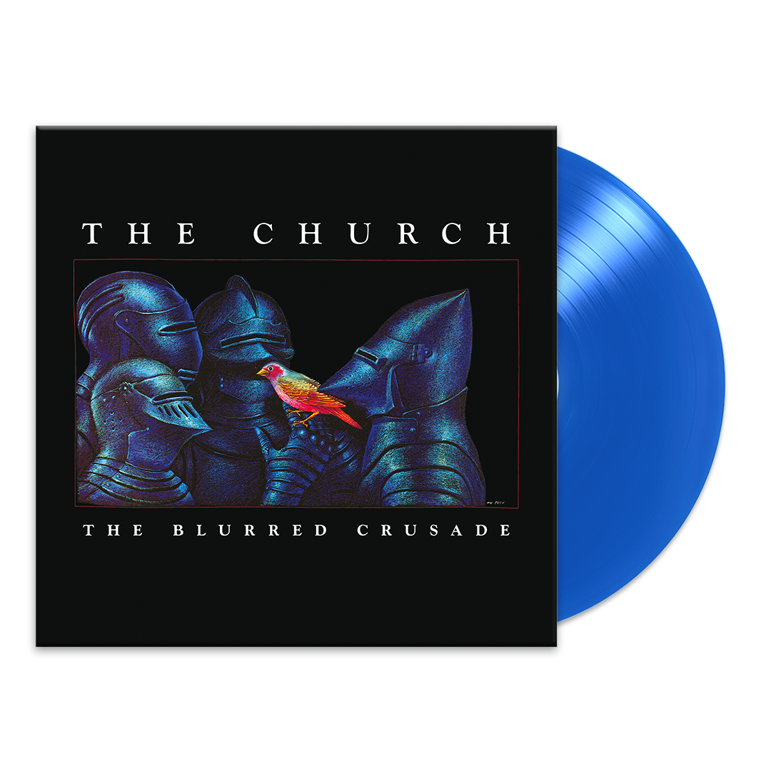 The Church The Blurred Crusade Blue LP