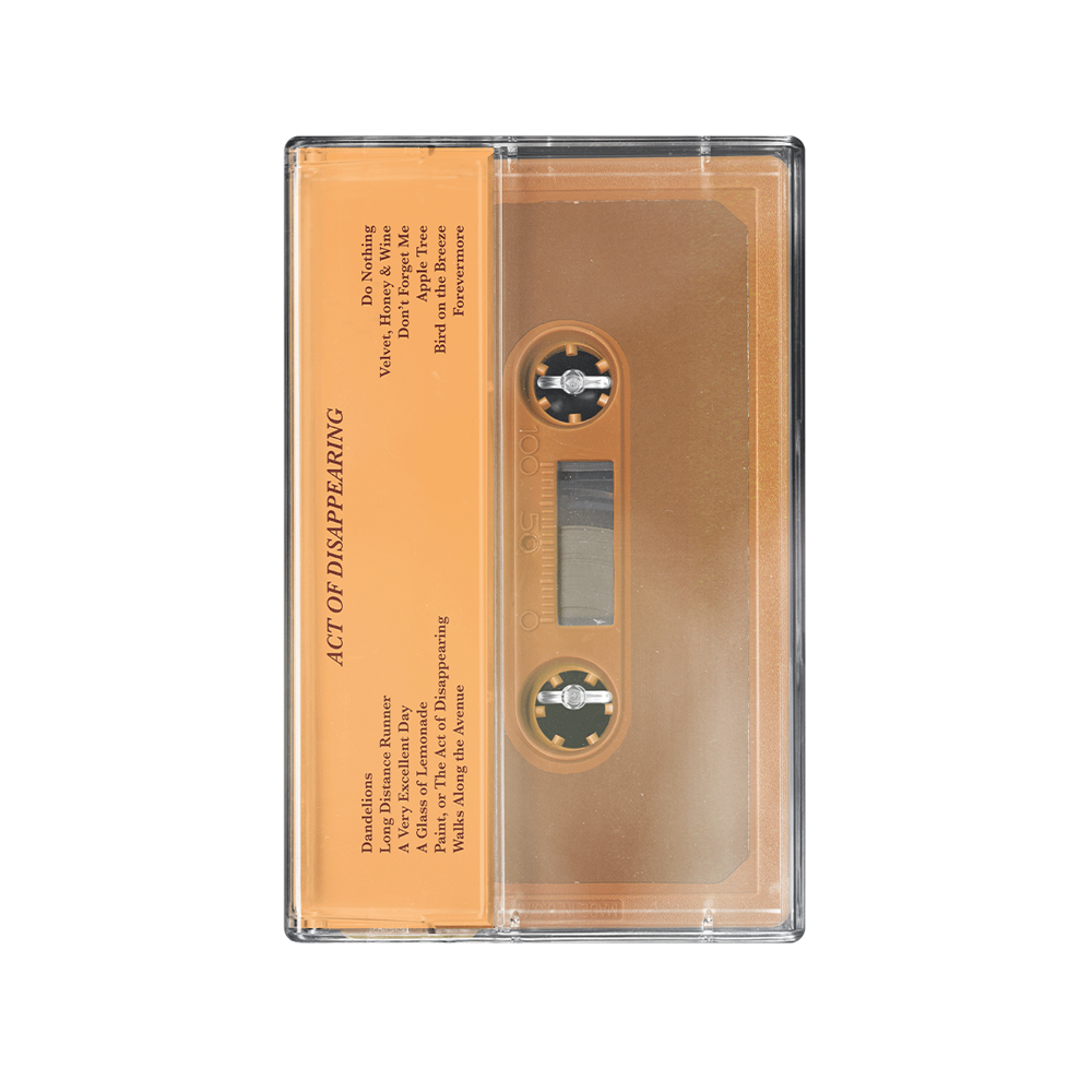 ACT OF DISAPPEARING (Exclusive Limited Edition Cassette) Back