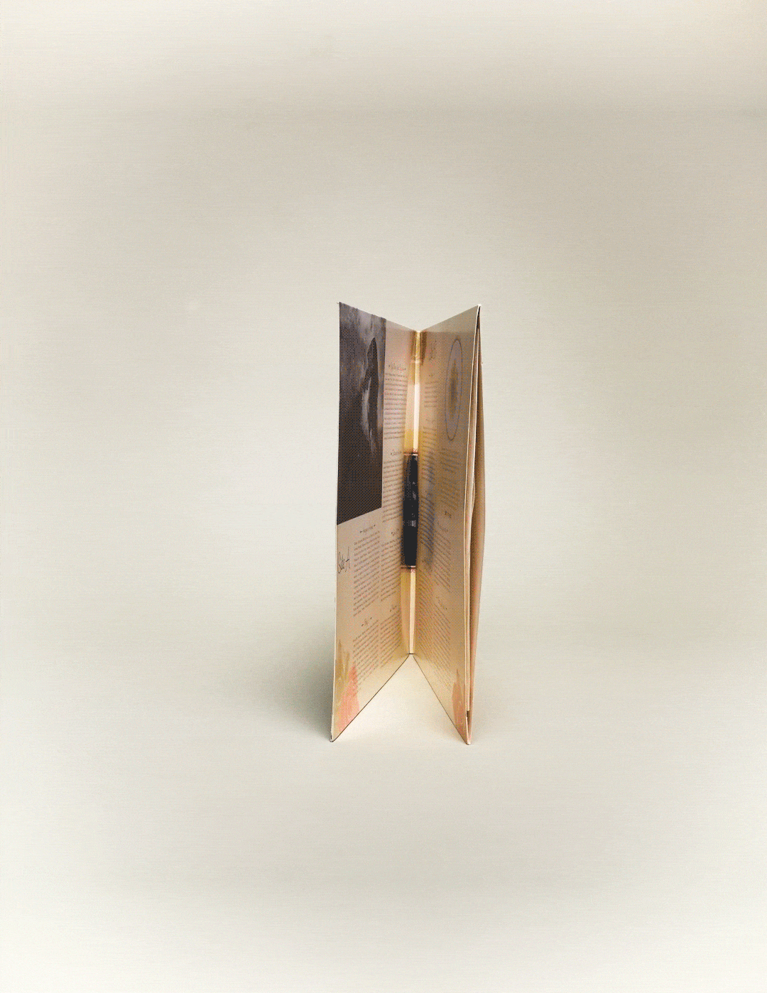 yours truly (clear & white swirl lp) gif