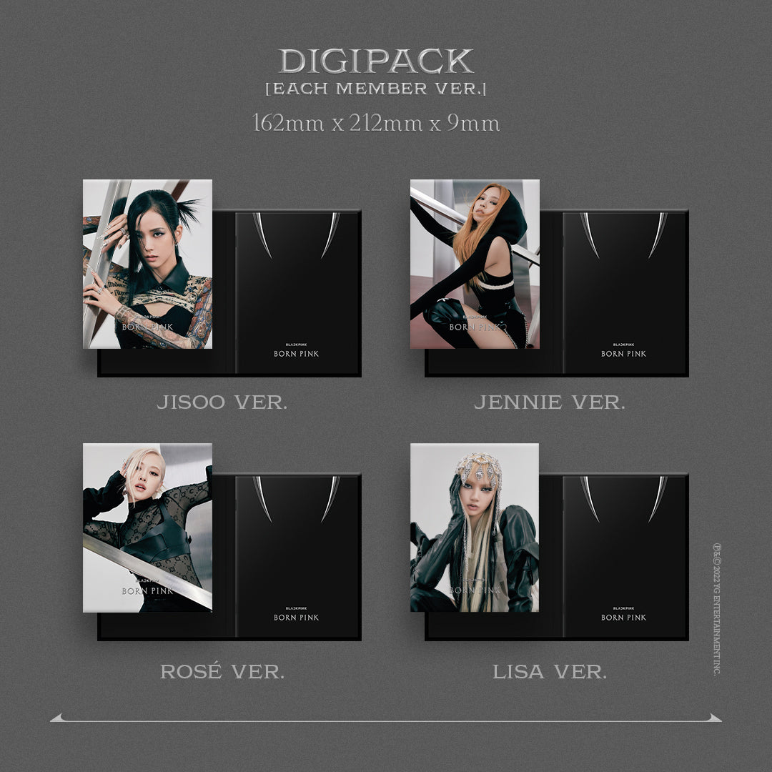 Digipack each member closeup