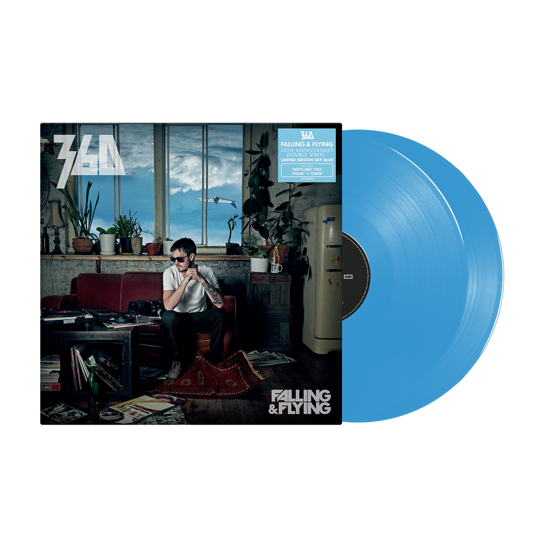 360 Falling and Flying Anniversary Blue 2LP