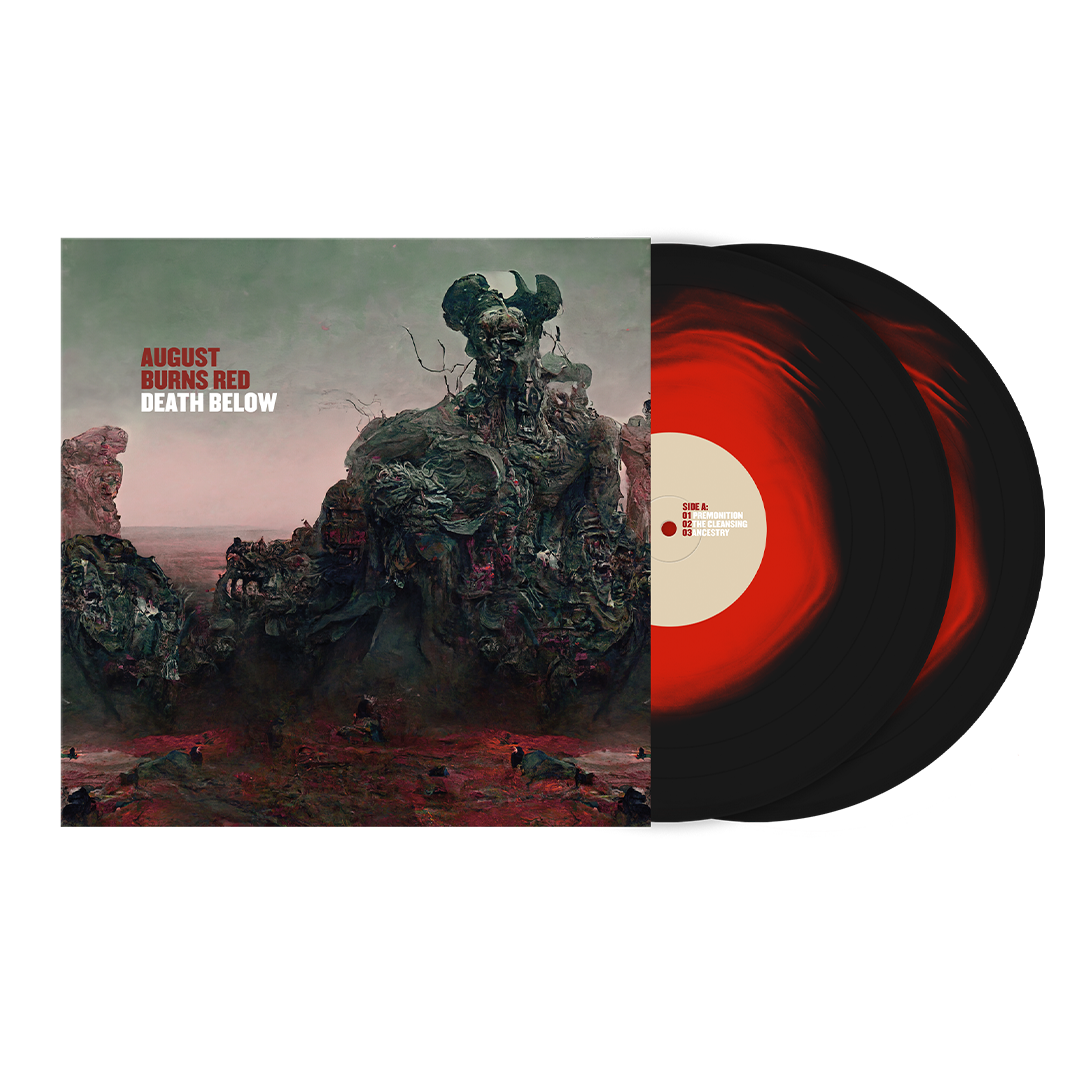 August Burns Red - Death Below (Limited Edition Red/Black Inkspot 2LP ...