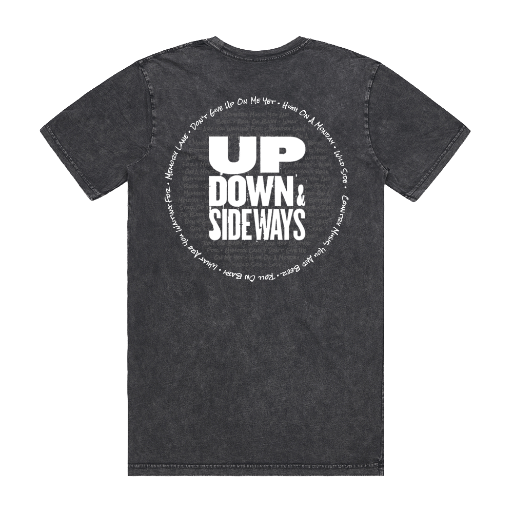 Up, Down & Sideways T-Shirt Back