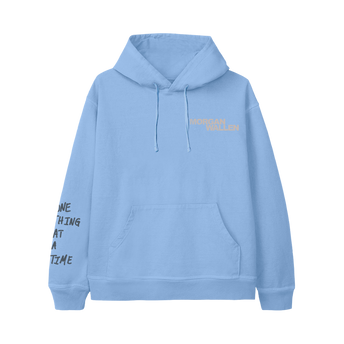 One Thing At A Time Album Cover Blue Hoodie Front