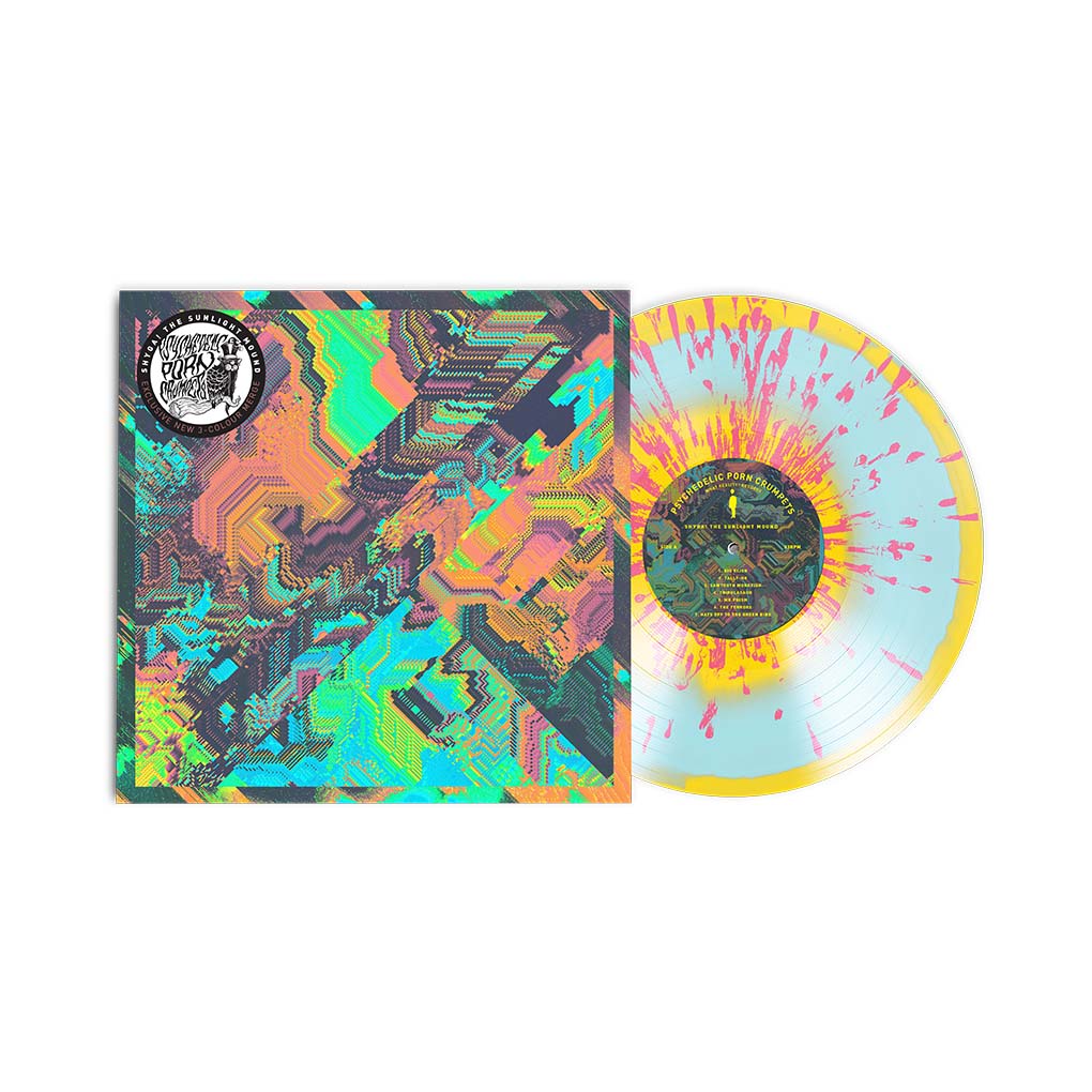 SHYGA! The Sunlight Mound  (Blue, Yellow & Hot Pink Splatter LP)