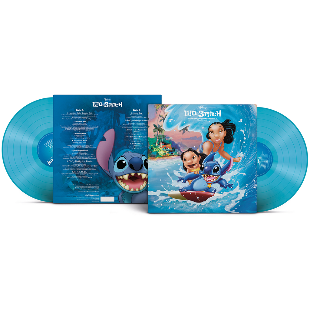 Lilo & Stitch (20th Anniversary Curacao Blue Transparent LP)