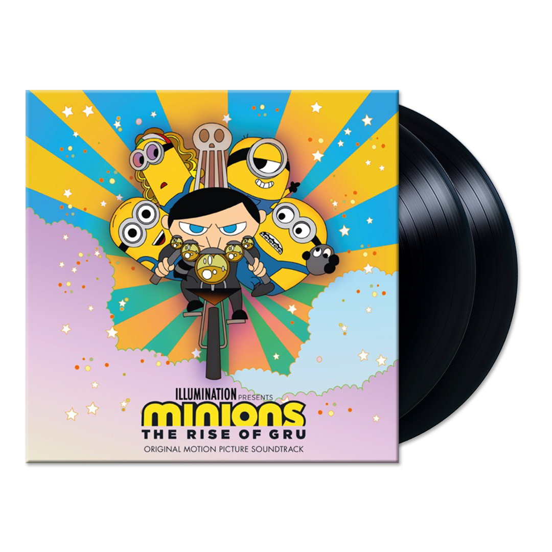 Various Artists Minions The Rise Of Gru 2LP By Various Artists various-artists-minions-the-rise-of-gru-2lp-by-various-artists