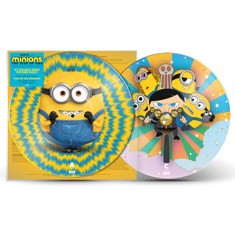 'Minions: The Rise Of Gru' Soundtrack (Limited Edition Picture Disc 2LP)