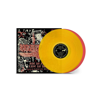 Die In Fire - Live In Hell (Yellow and Red 2LP)