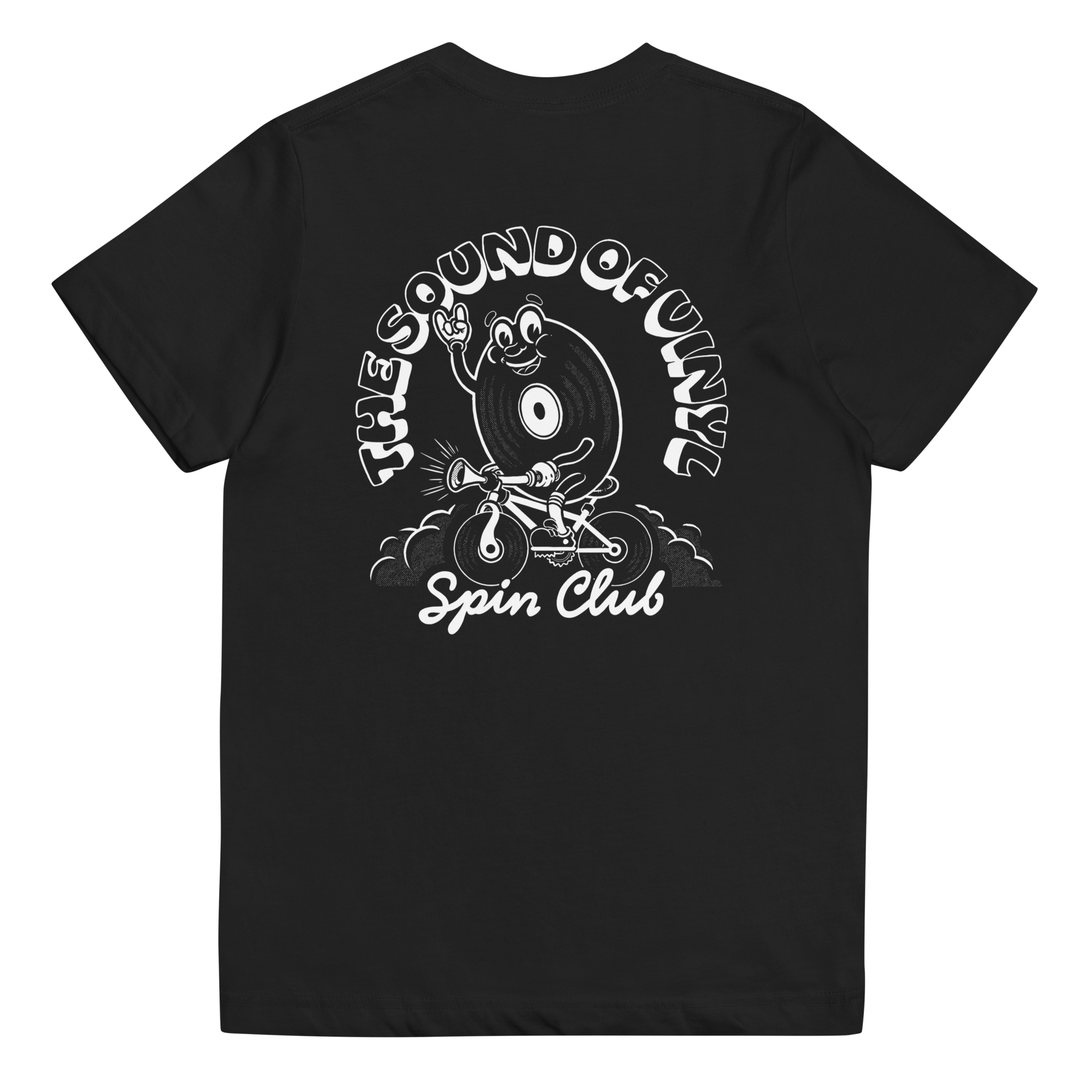 Spin Club Black Kids T-Shirt